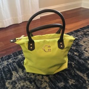 C. Wonder Yellow Vinyl Tote